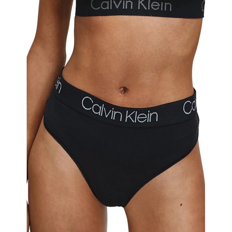 Calvin Klein Women's High Waist Thong - Kalimeratzis  Official E-Shop® -  Lingerie - Swimwear - Pyjamas - Bathrobes - Hosiery - Thermal Underwear