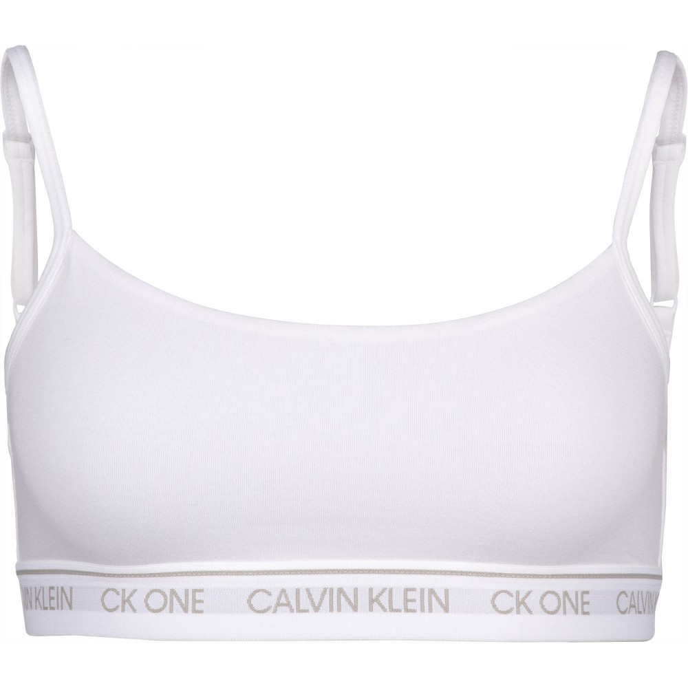 Calvin Klein Γυναικείο Μπουστάκι με χαμηλή πλάτη Unlined Bralette  CK ONE 