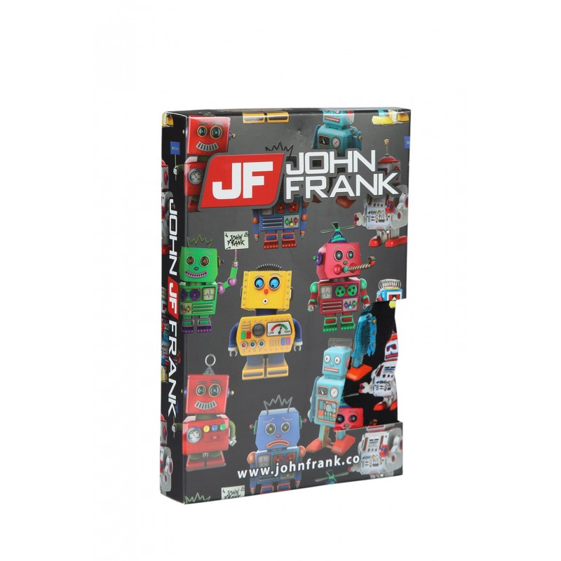 JOHN FRANK Men s Boxer With Robotic Digital Print