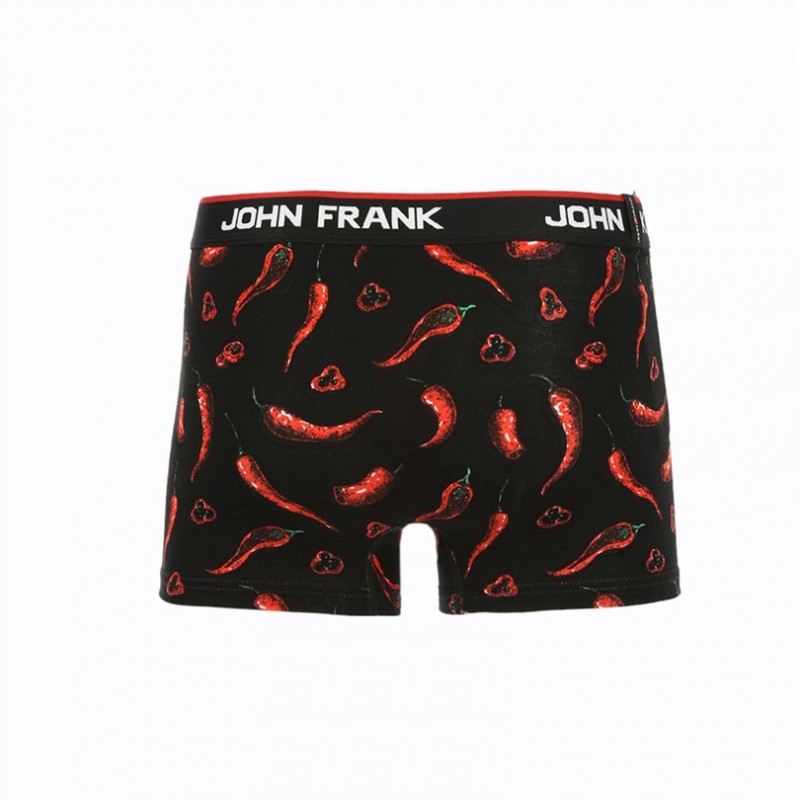 JOHN FRANK Men s Boxer With So Hot Digital Print