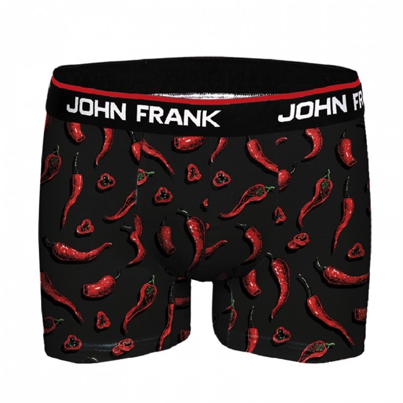 JOHN FRANK Men s Boxer With So Hot Digital Print