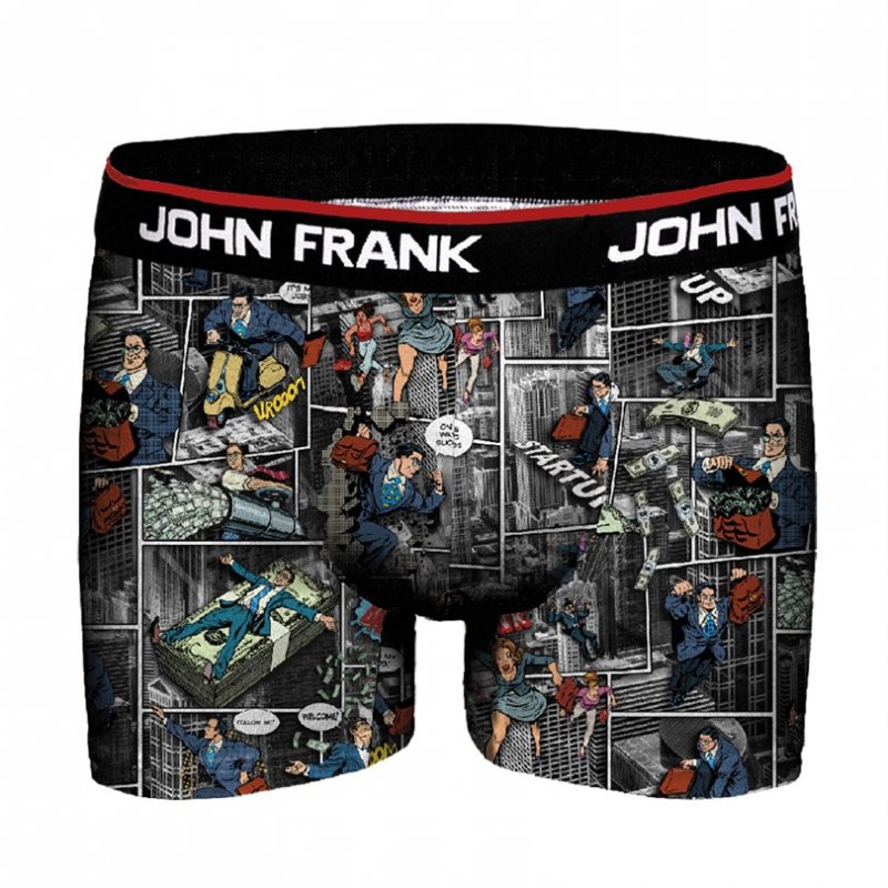 JOHN FRANK Men s Boxer With Saver Digital Print