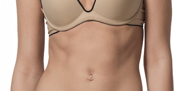 LUNA Miracle lift up plain fabric with maximizer bra