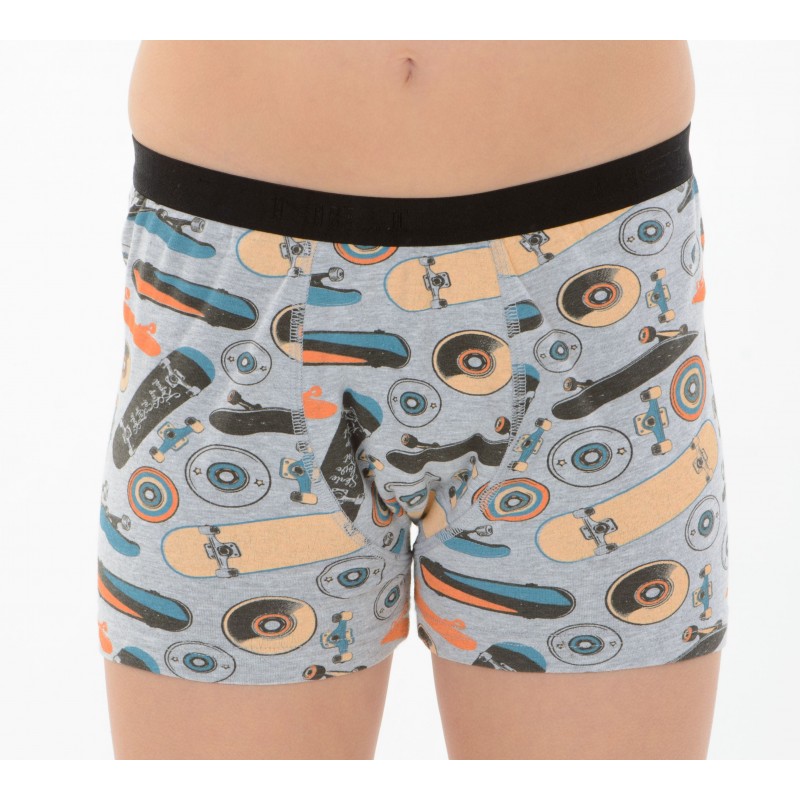 Mei Kids Boxer With Skateboards Design