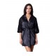 Milena Women s Robe Satin Quality With Lace