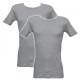 Ziros Men's T-Shirt 2 Pieces Short Sleeve Open Neck