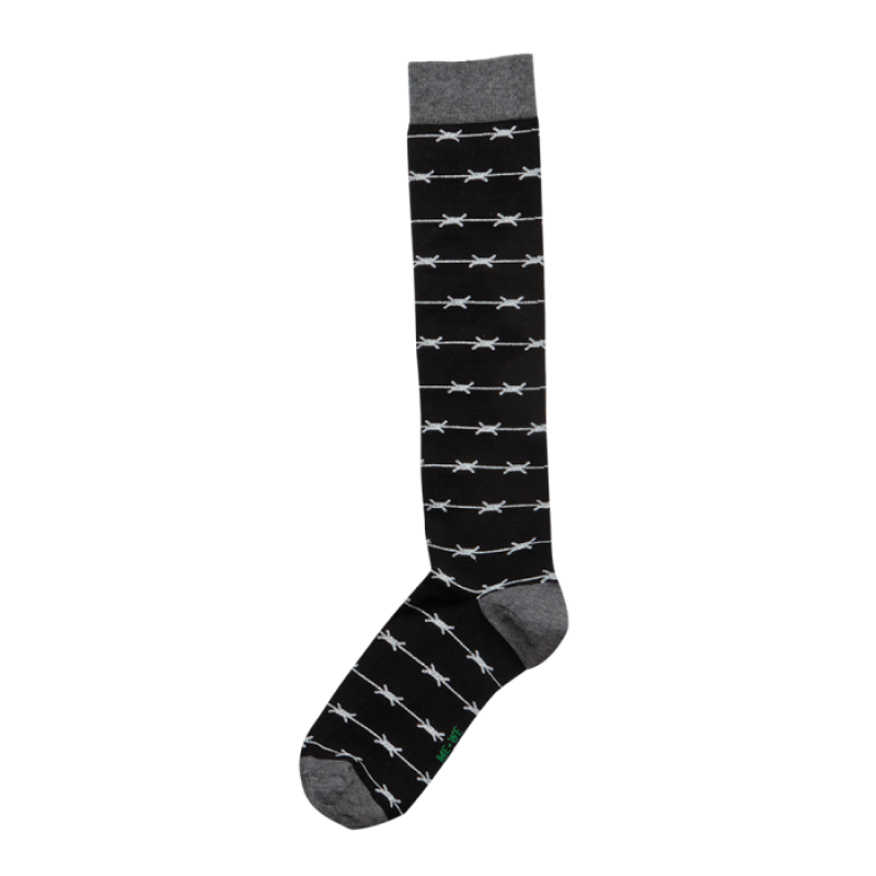 Women's Cotton Socks Me We Trouacar With Wire Mesh Design