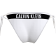 Calvin Klein Γυναικείο Μαγιό Brazil Side Tie Cheeky Bikini Classic White