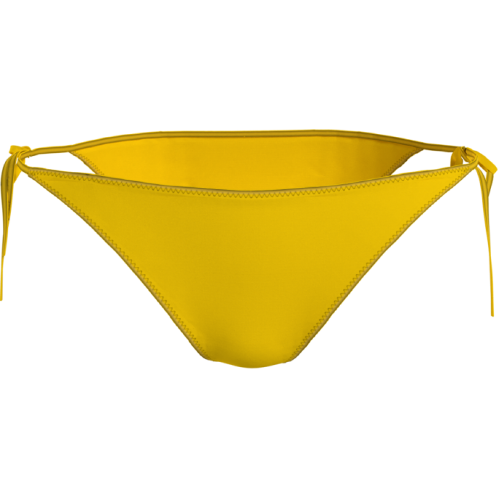 Calvin Klein Γυναικείο Μαγιό Brazil Side Tie Bikini Bold Yellow