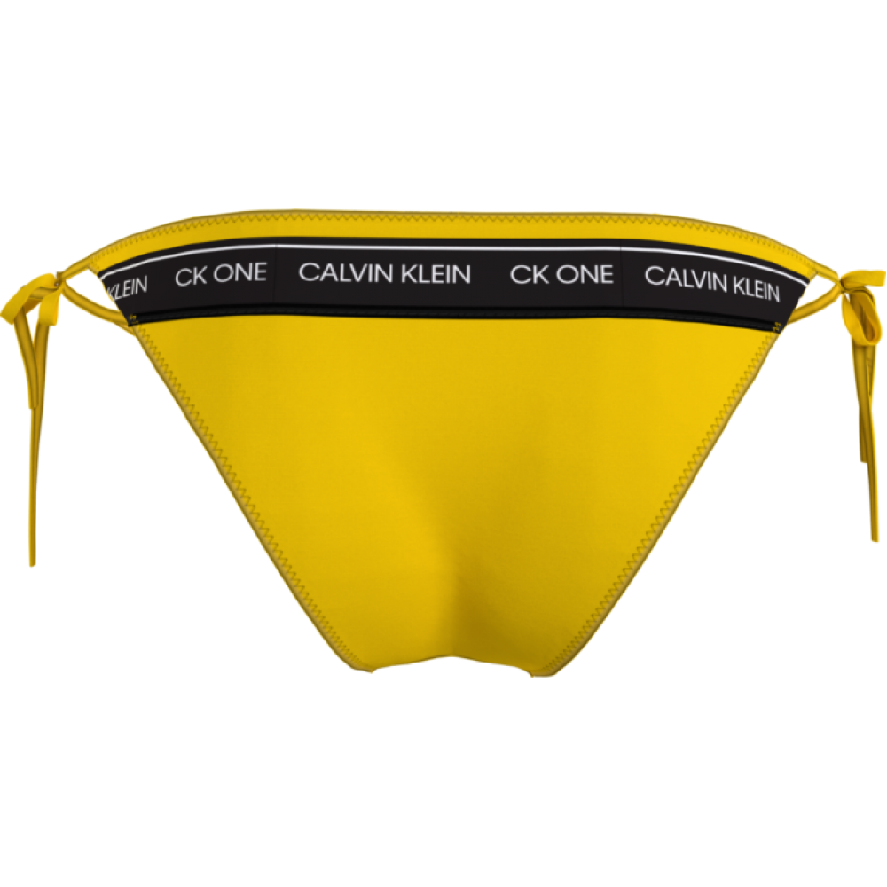 Calvin Klein Γυναικείο Μαγιό Brazil Side Tie Bikini Bold Yellow
