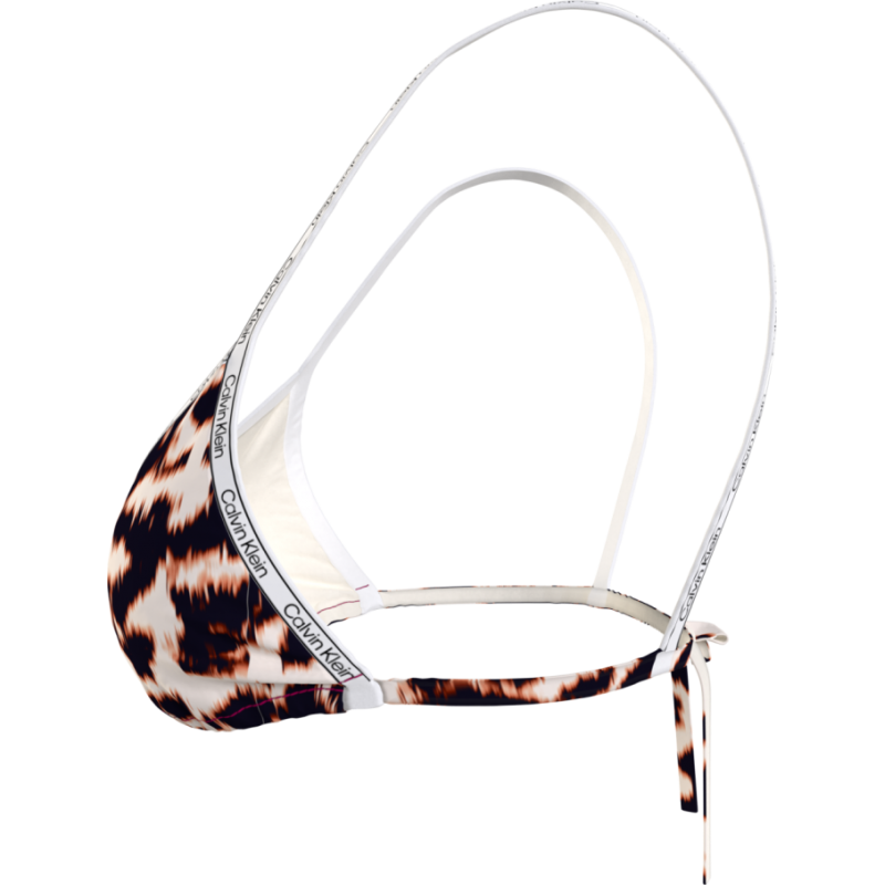 Calvin Klein Women s Swimsuit Triangle Rp - Print Animal