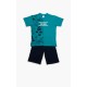 Minerva Boy s Short Pants Pajamas Escape Design