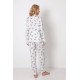 Aruelle Women s Pajamas With Buttons Zoe Design