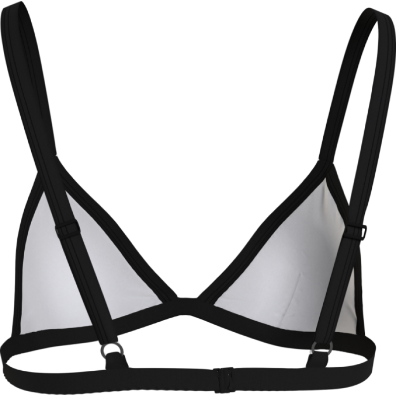 Calvin Klein Women s Swimsuit Triangle CK One Black & White