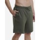 Walk Men's Solid Color Cotton Bermuda Shorts