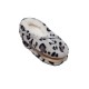 Ciocca Women's Leopard Print Bow Ballerina Slippers