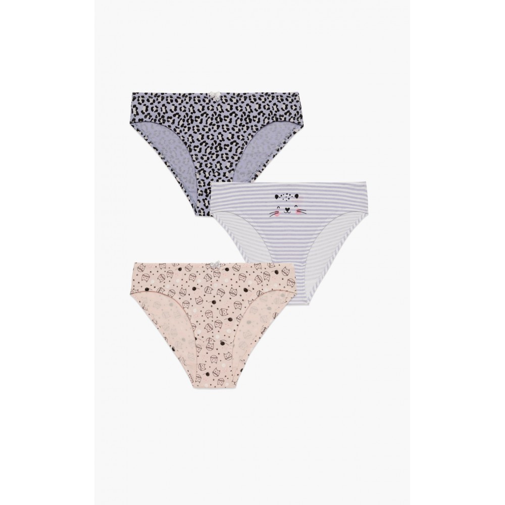 Children's Briefs WALK Set of 2 Pieces From Bamboo  Coral /Grey
