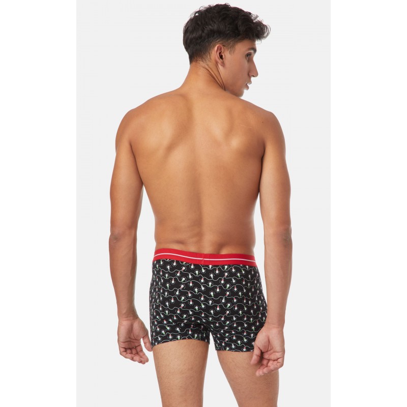 Minerva Men's Lights Out Christmas Boxers 2 Pack 