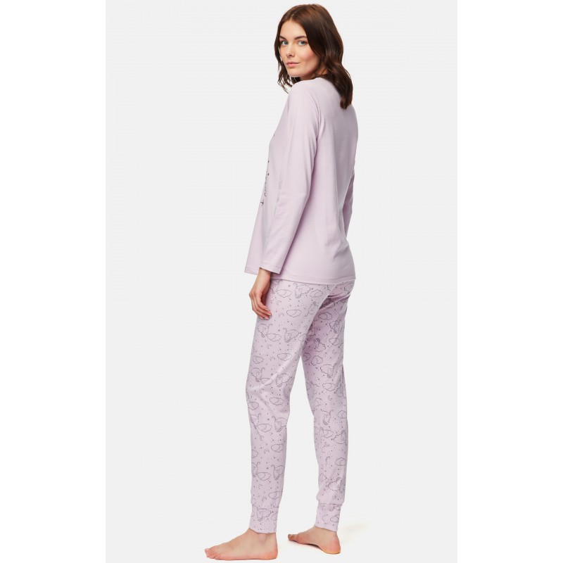 Minerva Women's Sleepy Cats Cotton Pyjama  Pants 