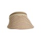 Ble Γυναικείο Καπέλο Ψάθινο Ανοιχτό Σε Ροζ - Χρυσό Χρωματικό Συνδυασμό 24X19X10
