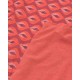 Ble Γυναικεία Πετσέτα Θαλάσσης Διπλής Όψης Σε Κόκκινο Χρώμα Με Σχέδια 100Χ180