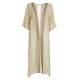 Ble Women s Kimono With White Details