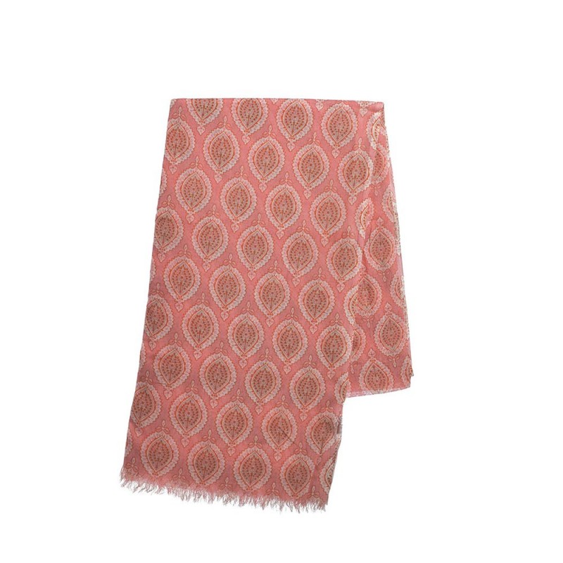Ble Women  s Pink Cotton Scurf - Pareo 180Χ100