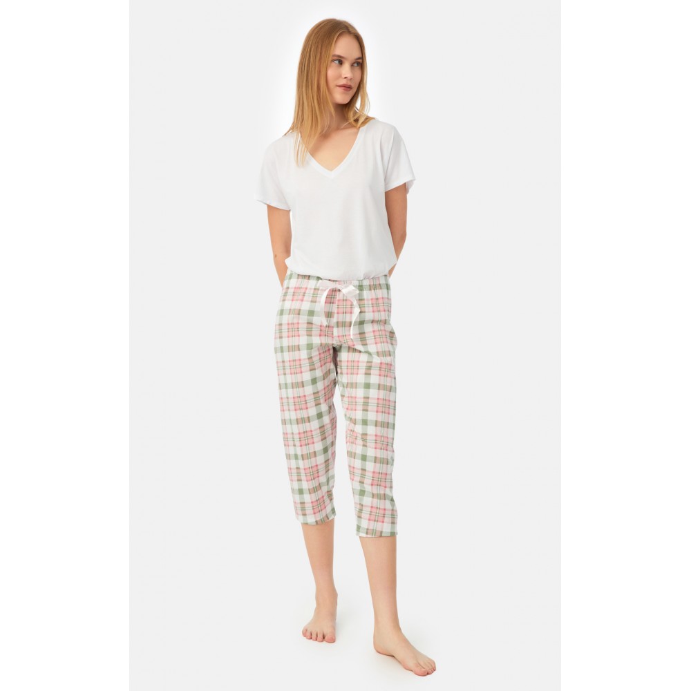 Summer Pyjamas With Capri Pants