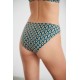 Blu4U Women s Swimwear Slip Modern Geometry Design