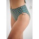 Blu4U Women s Full Cover Swimwear Slip  Modern Geometry Design