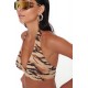 Bluepoint Women s Triangle Swimwear Eye Of The Tiger Cup D