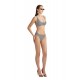 Blu4u Women s Swimwear Top V Neckline Shells Design