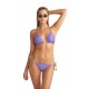 Blu4u Women s Swimwear Tie Bottom Slip Double Face Spikes