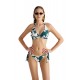 Blu4u Women s Triangle Swimwear Top Cup D Hunter Blossom