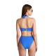 Blu4u Women s Hight Waisted Swimwear Bottom Slip Fashion Colors Solids