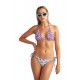 Blu4u Women s Swimwear Tie Bottom Slip Double Face Boho Mix