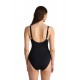 Blu4u Women s Classic One Piece Swimwear Fashion Solids