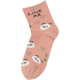 Me We Women's Printed Cotton Socks Without Elastic Top Band