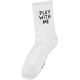 Me We Men's Printed Half Terry Sports Socks 