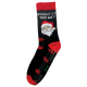 Me we Women's Santa Naughty Christmas Slipper Socks  