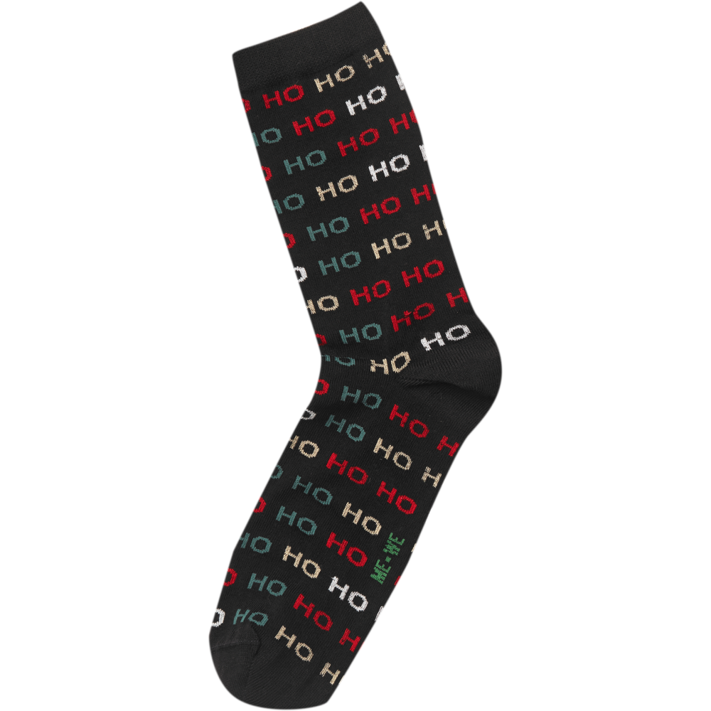 Me We Ανδρική Χριστουγεννιάτικη Κάλτσα  Με Σχέδιο Ho Ho Ho
