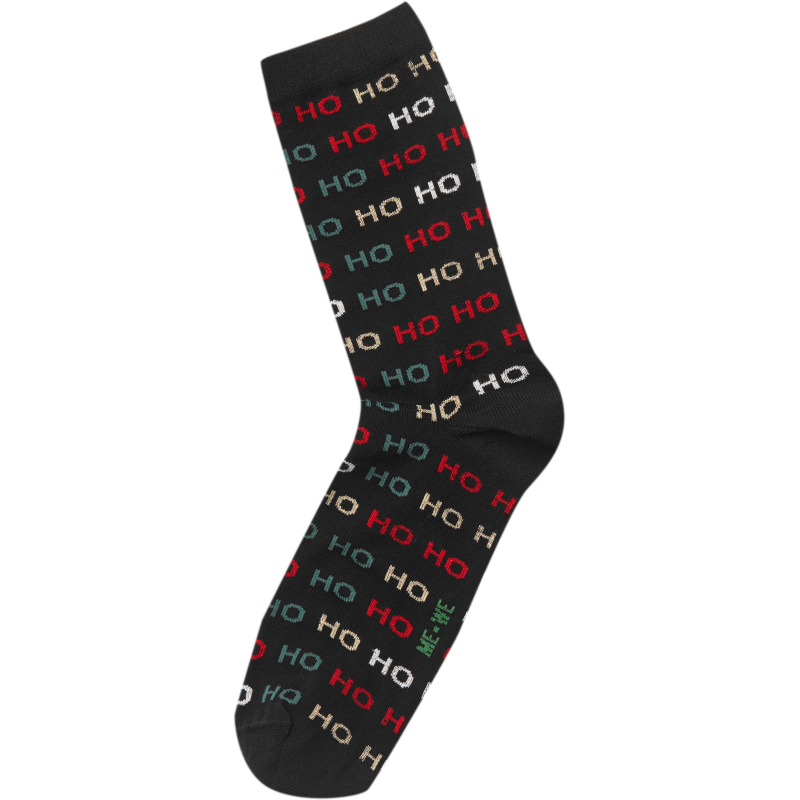 Me We Ανδρική Χριστουγεννιάτικη Κάλτσα  Με Σχέδιο Ho Ho Ho