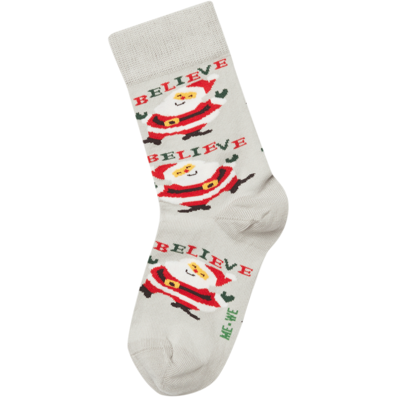 Me we Kids Believe In Santa Claus Christmas Socks