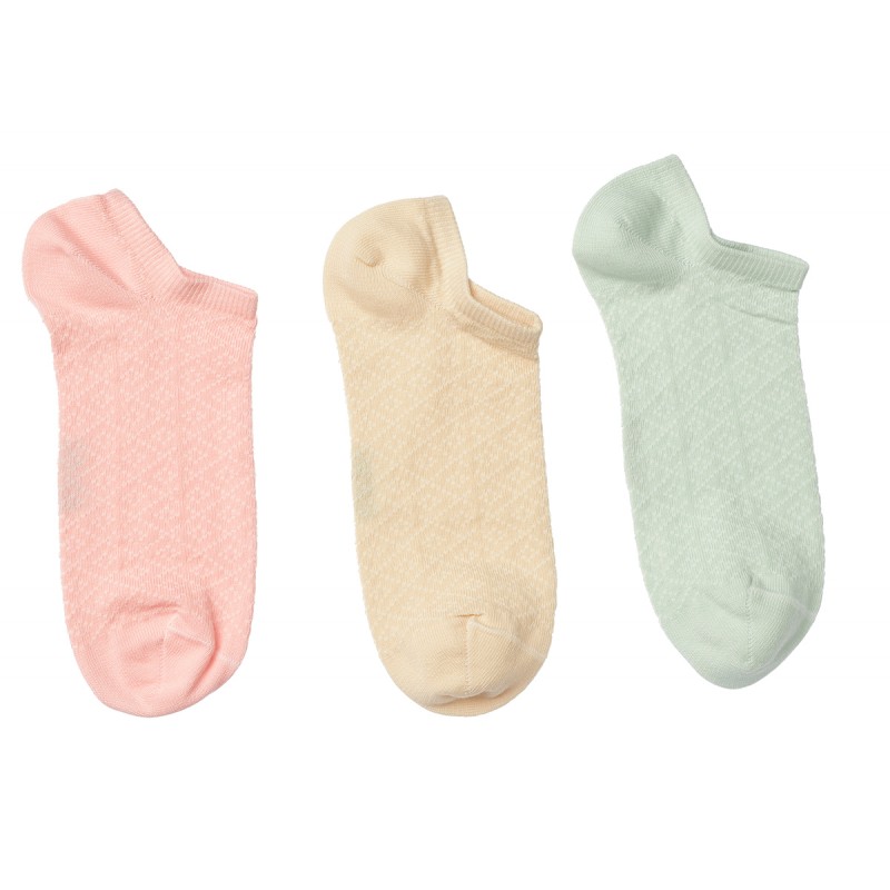 Me We Women s Cotton Snickers Socks 3 Pack
