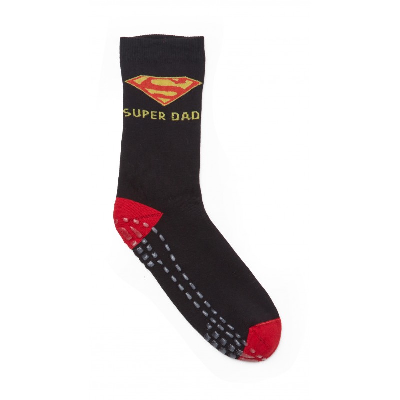 Me We Men s Cotton Slipper Socks Super Dad