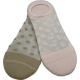 Me We Women s Cotton High Rise Sous Bas Invisible Socks Polka Dot 2 Pack