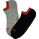 Me We Ανδρική Βαμβακερή Κάλτσα Κοντή Sneaker - Τερλίκι Με Πικέ Κουτεπιέ & Χρωματιστό Τελείωμα 2 Ζεύγη