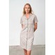 Vamp Women S Cotton Plain Nightdress With Buttons