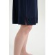 Vamp Women s Micromodal One Color Nightdress With Lace Details