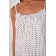 Vamp Women s Cotton Nightdress With Straps & Buttons